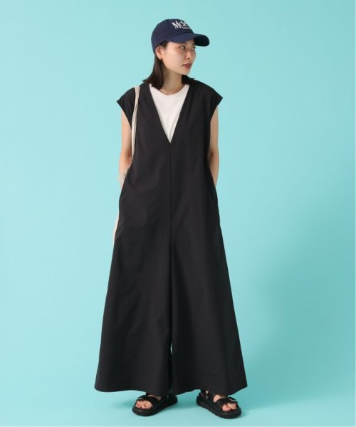 《追加2》【＆FUNCTION】スパンタイプライターサロペット ＆FUNCTION