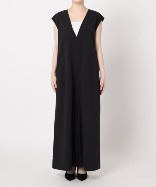 《追加2》【＆FUNCTION】スパンタイプライターサロペット ＆FUNCTION