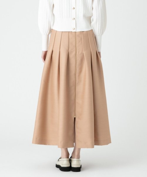 【LOULOU WILLOUGHBY】ジップアップタックスカート 【洗える】ウスカルデニム スカート KUE2635586185(20196円)