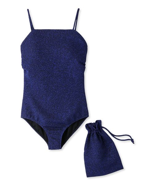 新品【emmi atelier】グリッタースウィムウエア　水着 emmi atelier - emmi atelier グリッタースウィムウエア 水着