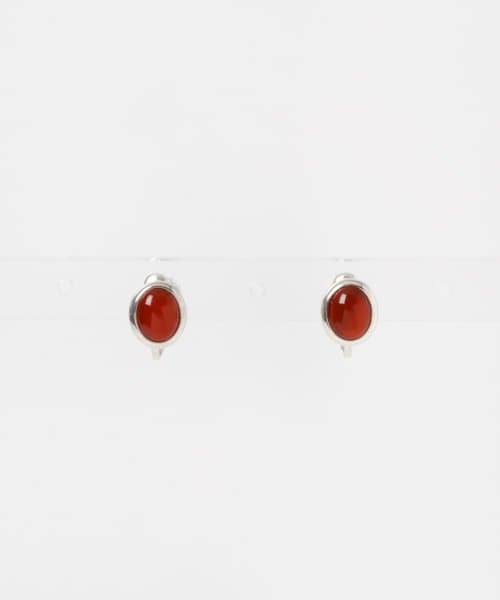 SMELLY(スメリー)/SMELLY so’　carnelian oval earring/img09
