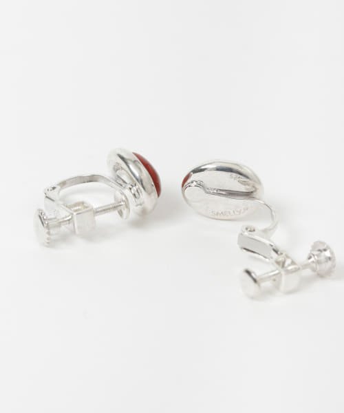 SMELLY(スメリー)/SMELLY so’　carnelian oval earring/img10