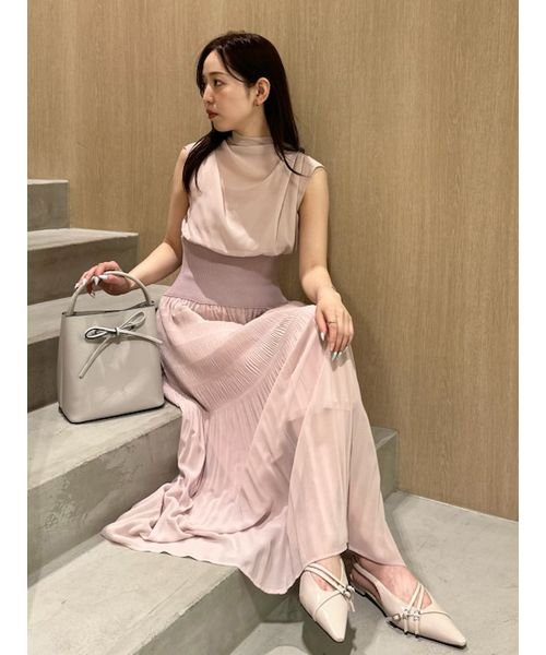 アシメストラップスリングミュール 予めご了承ください