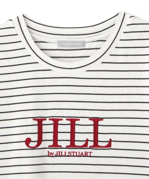 JILL by JILL STUART(ジル バイ ジル スチュアート)/オーガニック刺繍ロゴTシャツ　WEB限定カラー:アカロゴ/img43