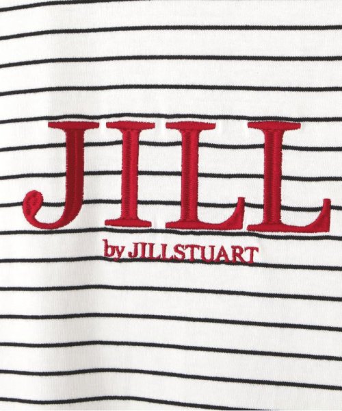 JILL by JILL STUART(ジル バイ ジル スチュアート)/オーガニック刺繍ロゴTシャツ　WEB限定カラー:アカロゴ/img46