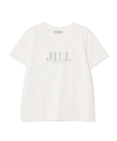 JILL by JILL STUART(ジル バイ ジル スチュアート)/オーガニック刺繍ロゴTシャツ　WEB限定カラー:アカロゴ/img48