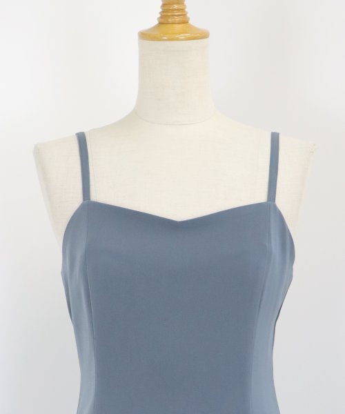 フリルレースボレロ×マーメイドワンピースドレス 