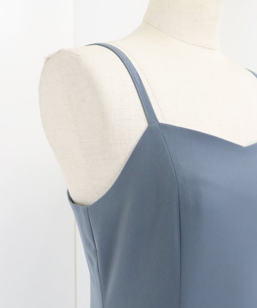 フリルレースボレロ×マーメイドワンピースドレス 