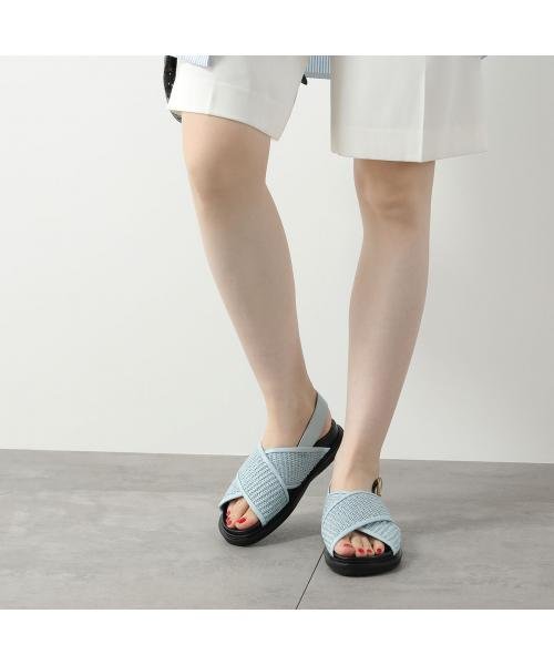 MARNI サンダル FBMS013801 P3860 クリスクロス MARNI サンダル FBMS013801 P3860 クリスクロスサンダル