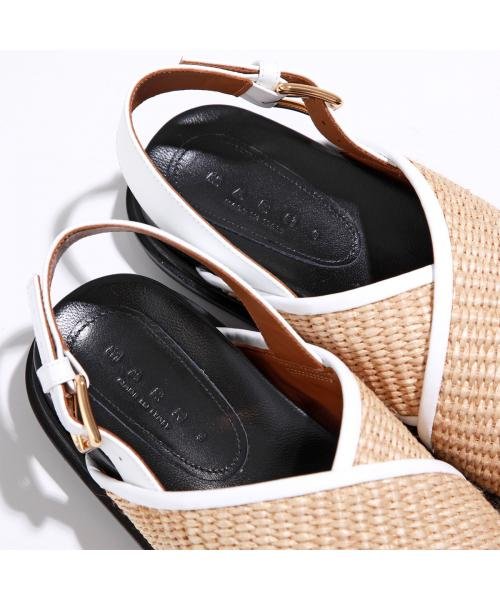 MARNI サンダル FBMS013801 P3860 クリスクロス MARNI サンダル FBMS013801 P3860 クリスクロスサンダル