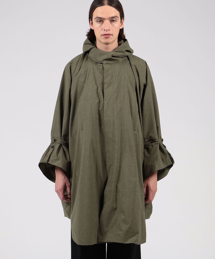 MARNI マルニ ツイードポンチョコート カットオフ 黒 38サイズ 【公式