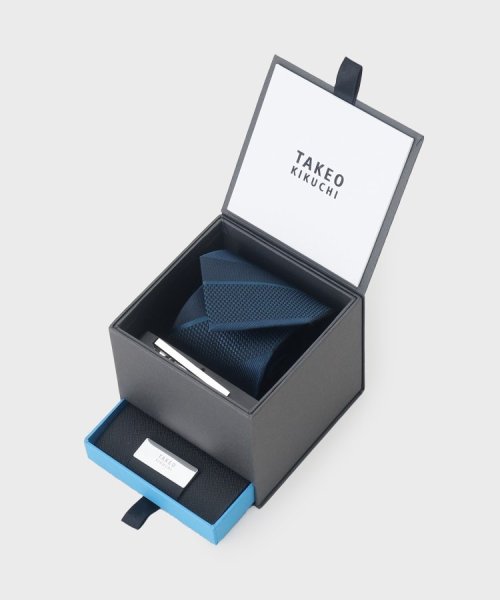 【BOXセット】ネクタイ&タイバー&名刺入れ　セット 