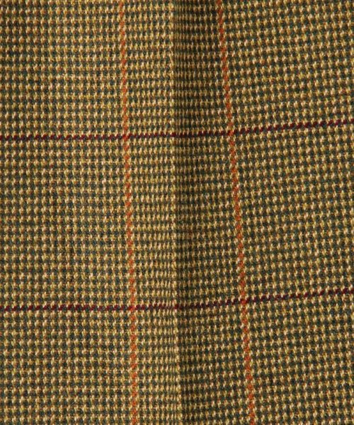 CORDINGS ウール 1プリーツサイドアジャスター トラウザーズ CORDINGS