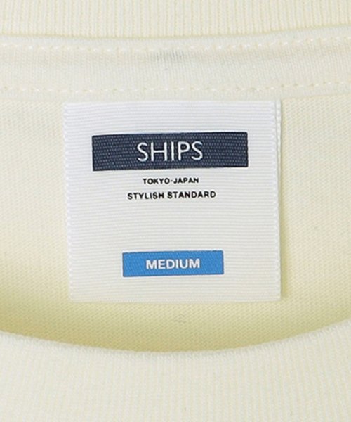 SHIPS MEN(シップス　メン)/*SHIPS: マイクロ SHIPSロゴ オーバーダイ ポケット Tシャツ 24SS/img40