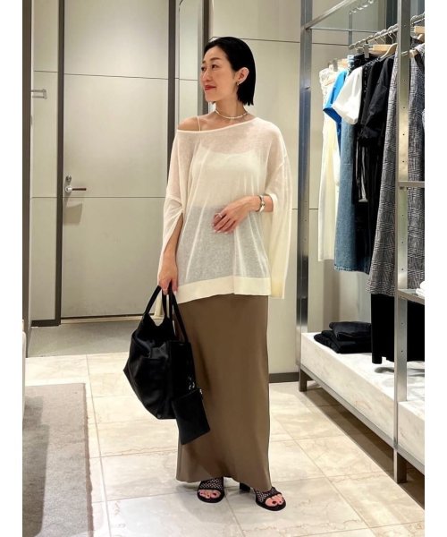 【3サイズ展開】ストレッチマキシタイトスカート2 