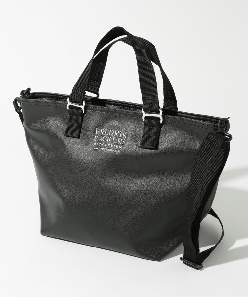 FREDRIK PACKERS(FREDRIK PACKERS)/【FREDRIK PACKERS】EC限定商品 FAM TOTE ECO LEATHER WIDE トートバッグ ショルダーバッグ エコレザー 2WAY/img05