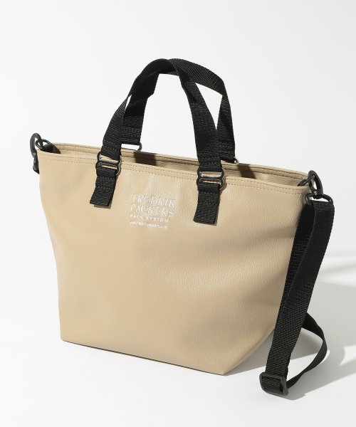 FREDRIK PACKERS(FREDRIK PACKERS)/【FREDRIK PACKERS】EC限定商品 FAM TOTE ECO LEATHER WIDE トートバッグ ショルダーバッグ エコレザー 2WAY/img15