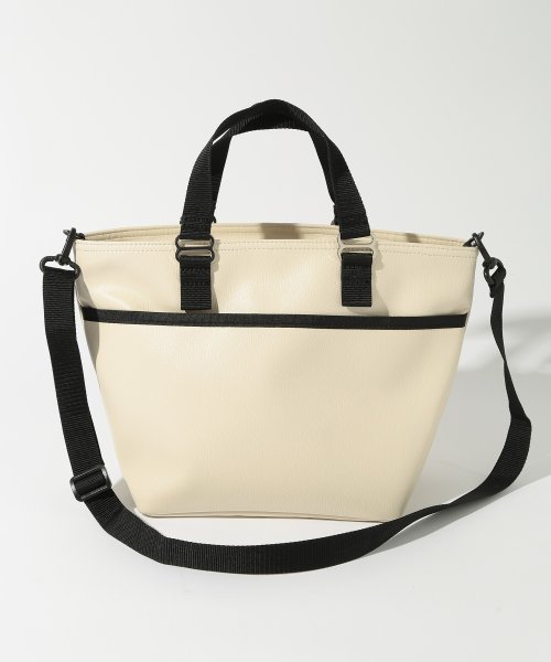 FREDRIK PACKERS(FREDRIK PACKERS)/【FREDRIK PACKERS】EC限定商品 FAM TOTE ECO LEATHER WIDE トートバッグ ショルダーバッグ エコレザー 2WAY/img20