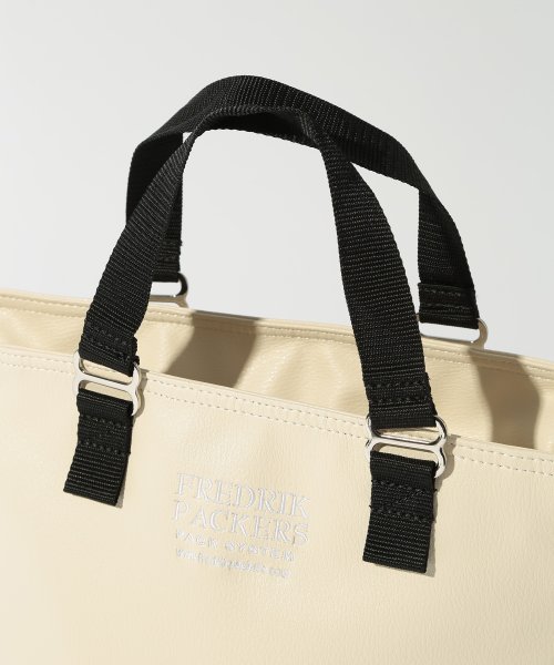 FREDRIK PACKERS(FREDRIK PACKERS)/【FREDRIK PACKERS】EC限定商品 FAM TOTE ECO LEATHER WIDE トートバッグ ショルダーバッグ エコレザー 2WAY/img22