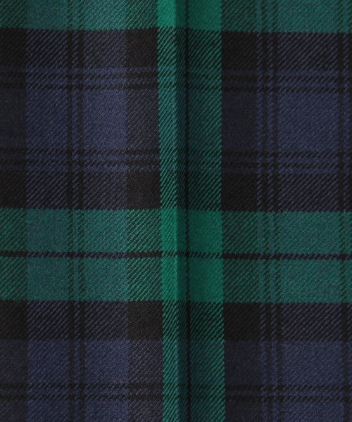 CORDINGS ウール 1プリーツサイドアジャスター トラウザーズ CORDINGS