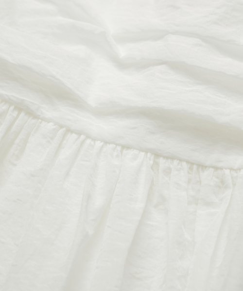 オーガニックコットンタックギャザーキャミソール【アンサンブル対応】 キャミソール・ベアトップ K1667326054(12870円)