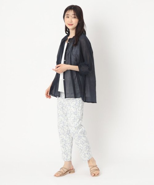 【ストレッチ／接触冷感】サマーハイテンションプリントレギンスパンツ 