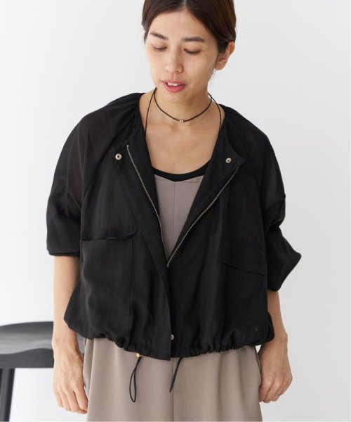 シアーオーガンジーブルゾン 