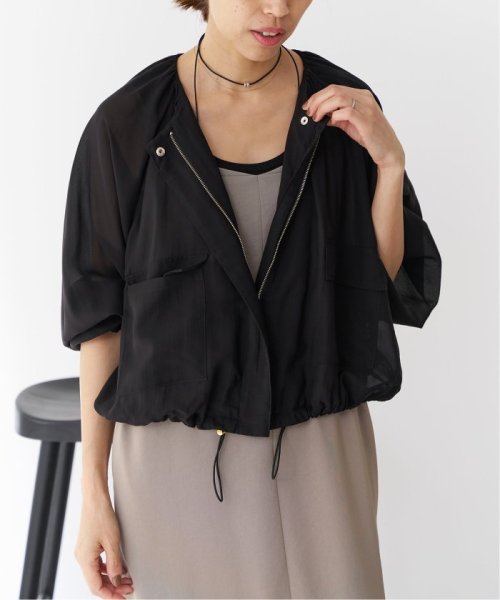 シアーオーガンジーブルゾン 