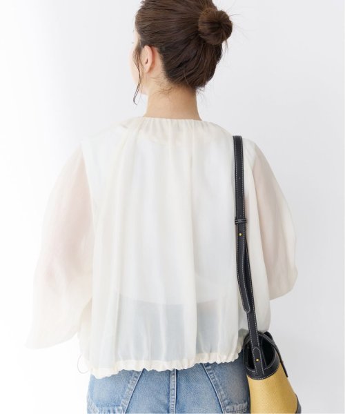 シアーオーガンジーブルゾン 