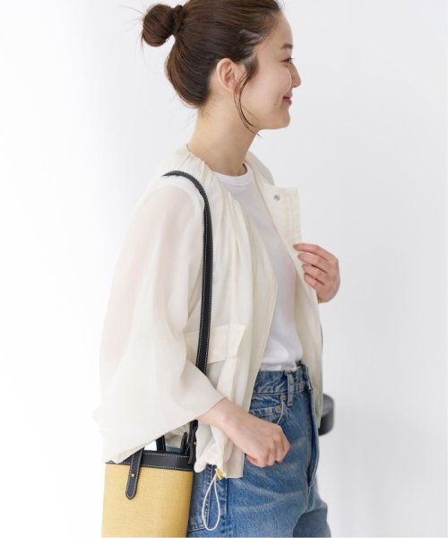 シアーオーガンジーブルゾン 