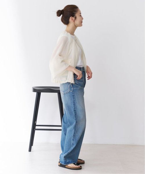 シアーオーガンジーブルゾン 