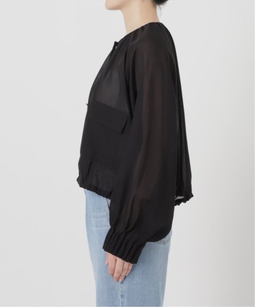 シアーオーガンジーブルゾン 