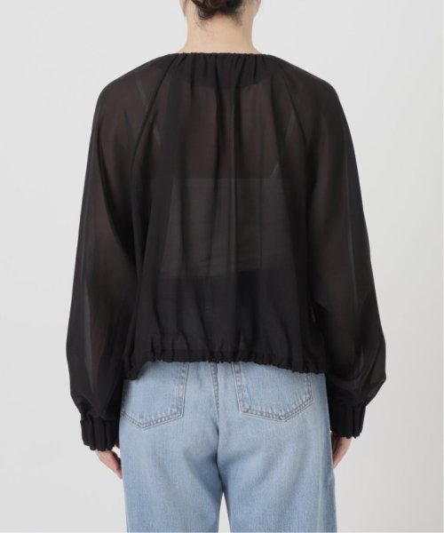 シアーオーガンジーブルゾン 