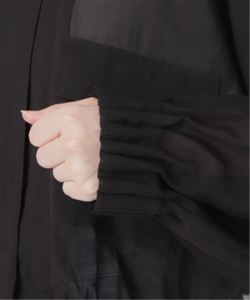 シアーオーガンジーブルゾン 