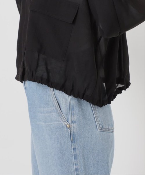 シアーオーガンジーブルゾン 