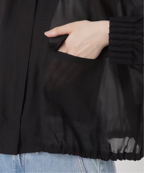 シアーオーガンジーブルゾン 