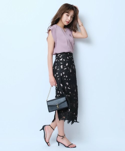 レースタイトスカート 予めご了承ください