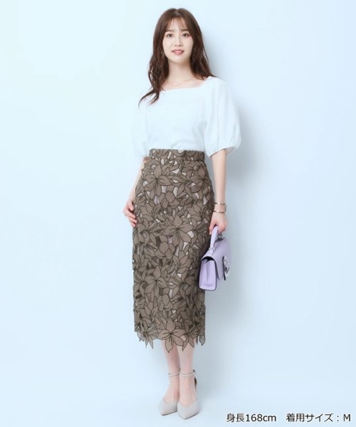 レースタイトスカート 予めご了承ください