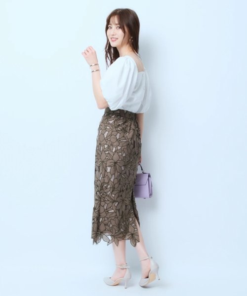 レースタイトスカート 予めご了承ください