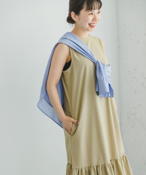 リネンノースリーブワンピース 人気・おすすめ｜使いやすい・旅行におすすめ 品質保証 全国発送