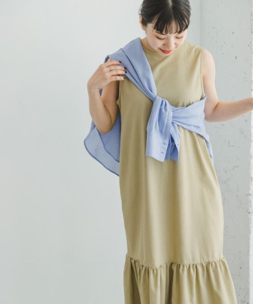 リネンノースリーブワンピース 人気・おすすめ｜使いやすい・旅行におすすめ 品質保証 全国発送