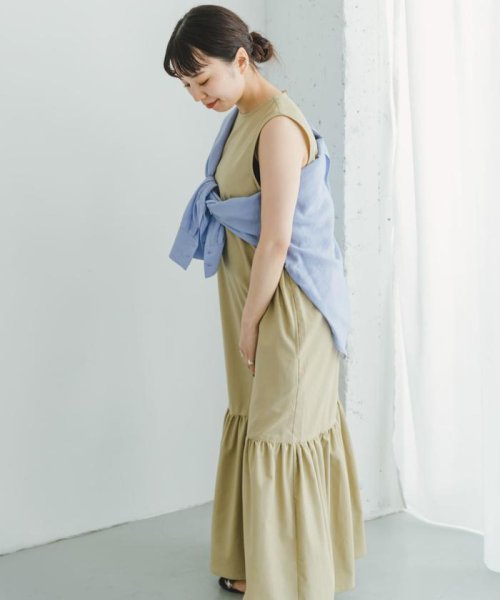 リネンノースリーブワンピース 人気・おすすめ｜使いやすい・旅行におすすめ 品質保証 全国発送