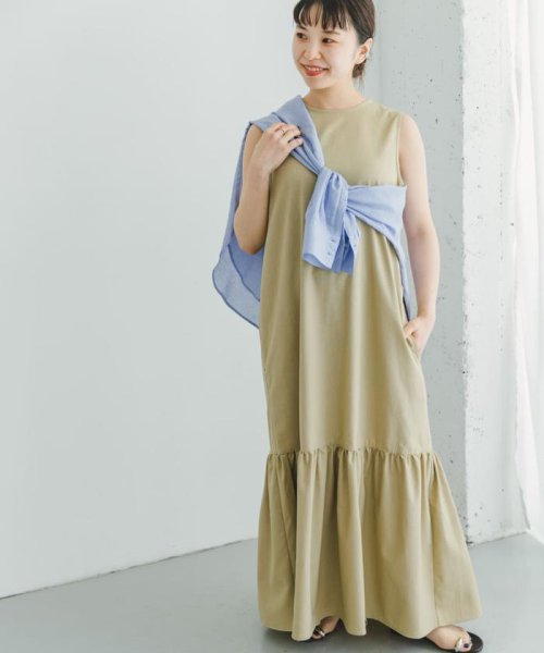 リネンノースリーブワンピース 人気・おすすめ｜使いやすい・旅行におすすめ 品質保証 全国発送