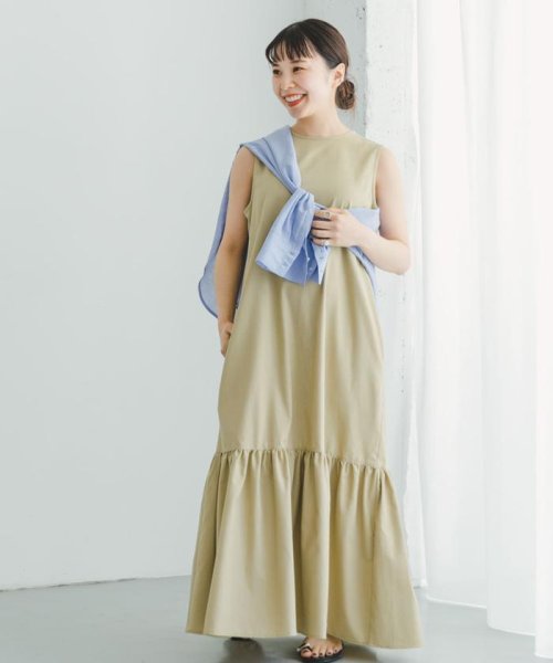 リネンノースリーブワンピース 人気・おすすめ｜使いやすい・旅行におすすめ 品質保証 全国発送