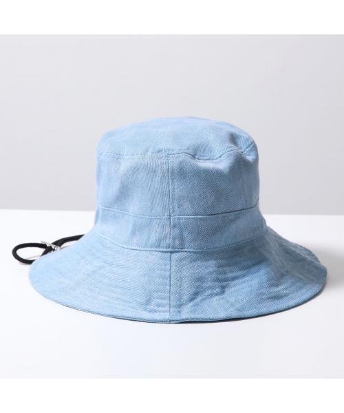 最終値下げ！GANNI デニムハット GANNI ガニー バケットハット Recyclled Tech Bucket Hat