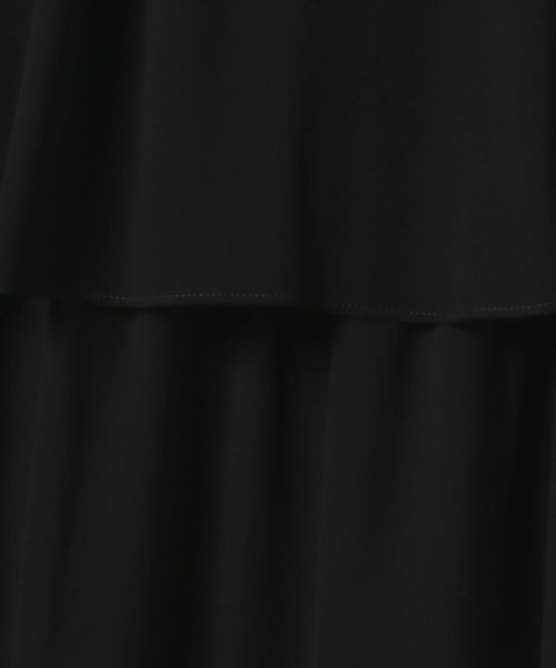 喪服/礼服/≪洗える≫フレアワンピース/ブラックフォーマルスーツ/夏/セレモニー/七五三 商品説明軽い着心地で快適に着用いただける　ブラックフォーマルワンピース東京ソワール《40代～50代にも人気》■ウエスト部分はゴ L1951291740(14850円)