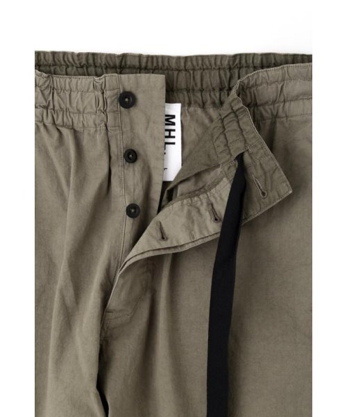 GARMENT DYE LIGHTWEIGHT PLAINWEAVE 