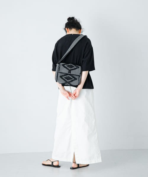 【予約】『2サイズ展開』コットンストレートスカート 