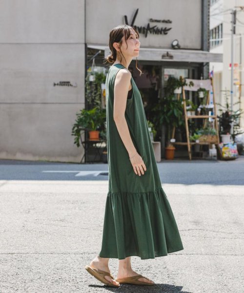 リネンノースリーブワンピース 人気・おすすめ｜使いやすい・旅行におすすめ 品質保証 全国発送