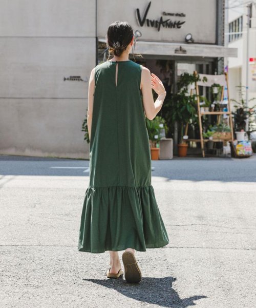 リネンノースリーブワンピース 人気・おすすめ｜使いやすい・旅行におすすめ 品質保証 全国発送